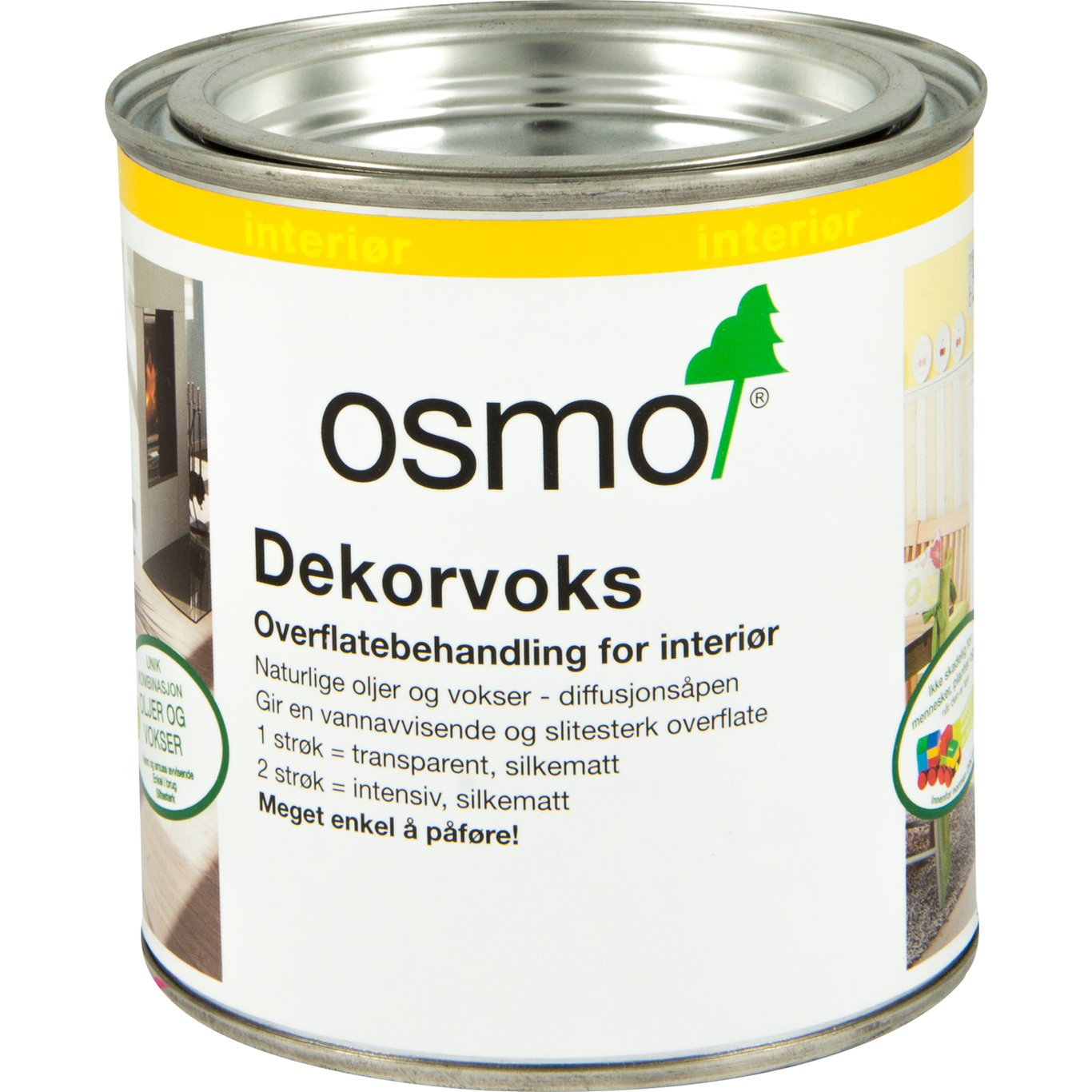 OSMO DEKORVOKS TR 3168 0,375L EIK ANTIKK OSMO DEKORVOKS TR 3168 0,375L EIK ANTIKK