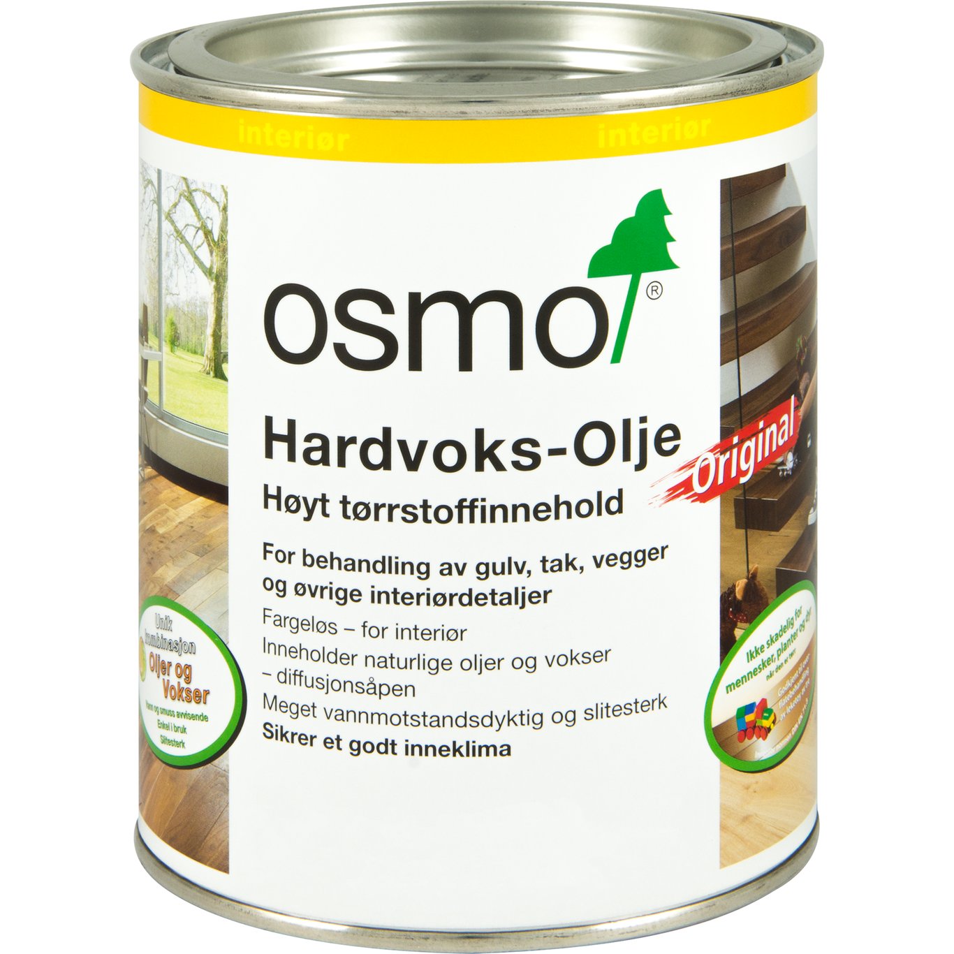 OSMO HARDVOKSOLJE 3062 0,75L MATT OSMO HARDVOKSOLJE 3062 0,75L MATT