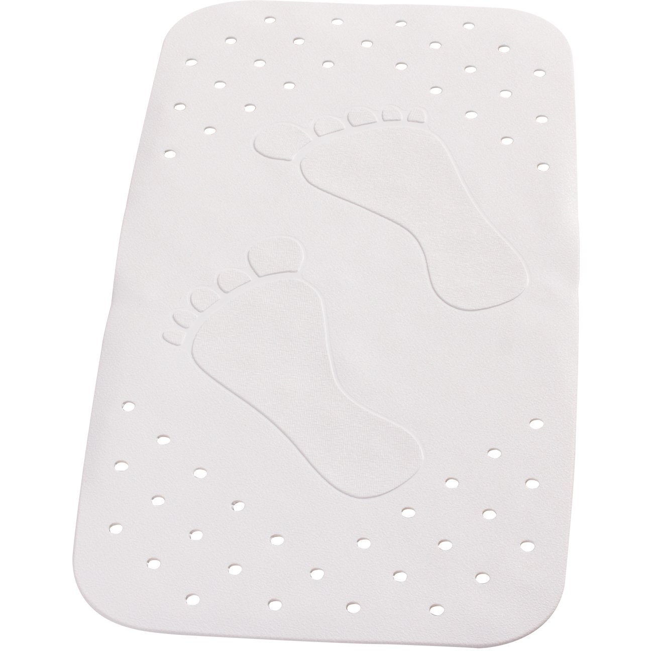 WENKO PLATTFUS SKLIMATTE 38X72 CM HVIT