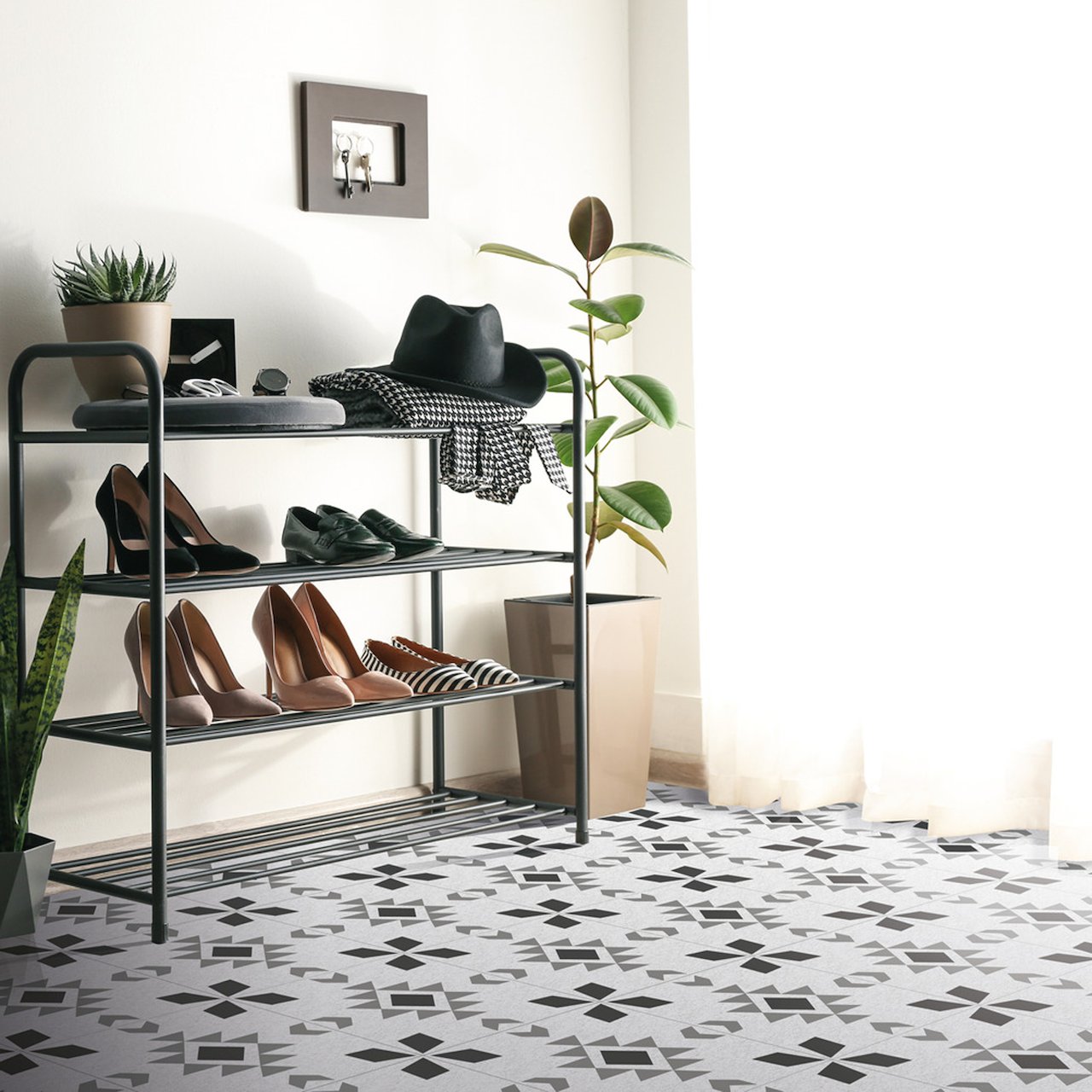 D-C-FIX CLASSIC SELVKLEBENDE GULVFLISER ETHNO STYLE D-C-FIX CLASSIC SELVKLEBENDE GULVFLISER ETHNO STYLE