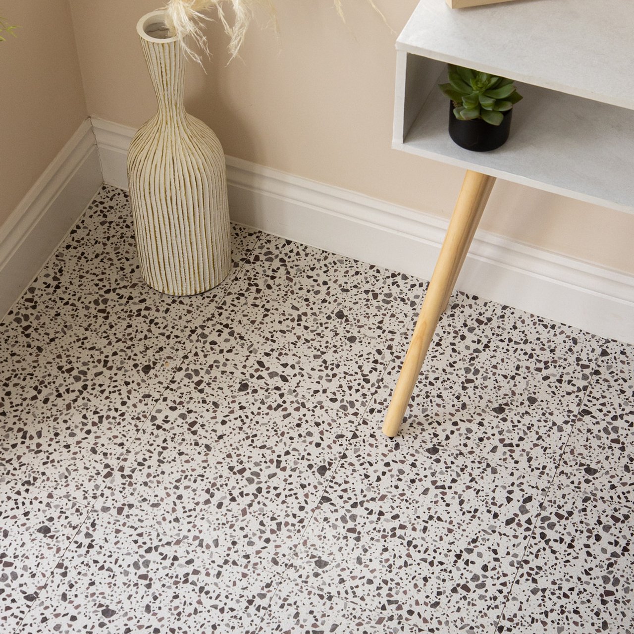D-C-FIX CLASSIC SELVKLEBENDE GULVFLISER TERRAZZO D-C-FIX CLASSIC SELVKLEBENDE GULVFLISER TERRAZZO