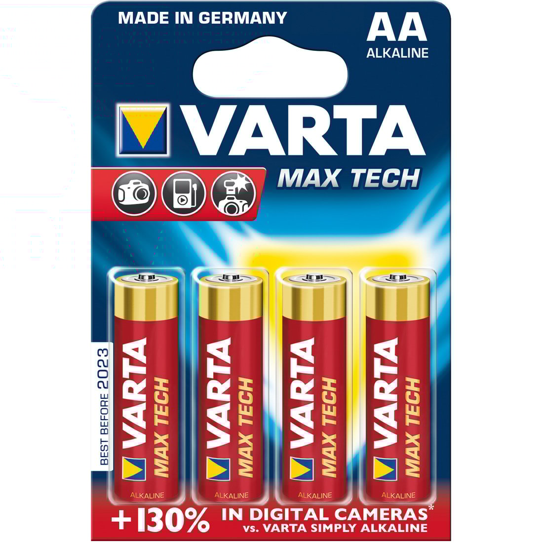 VARTA BATTERI ALKALINE AA MAX-TECH VARTA BATTERI ALKALINE AA MAX-TECH