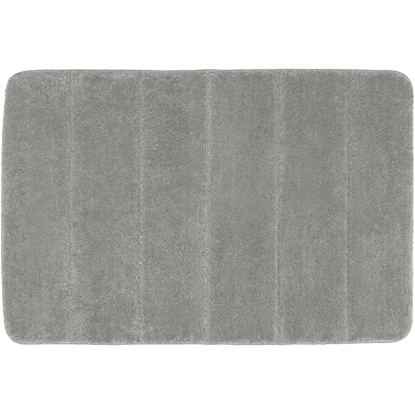 WENKO STEPS BADEMATTE 60X90 CM - LYS GRÅ