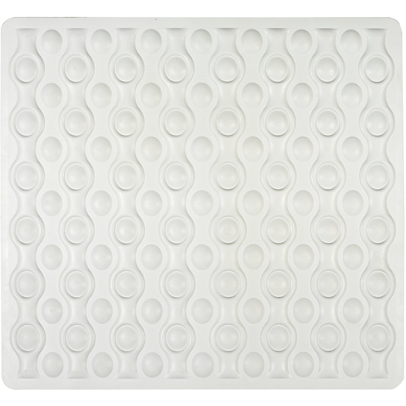 WENKO ROCHA BADEMATTE 52X54 CM - HVIT