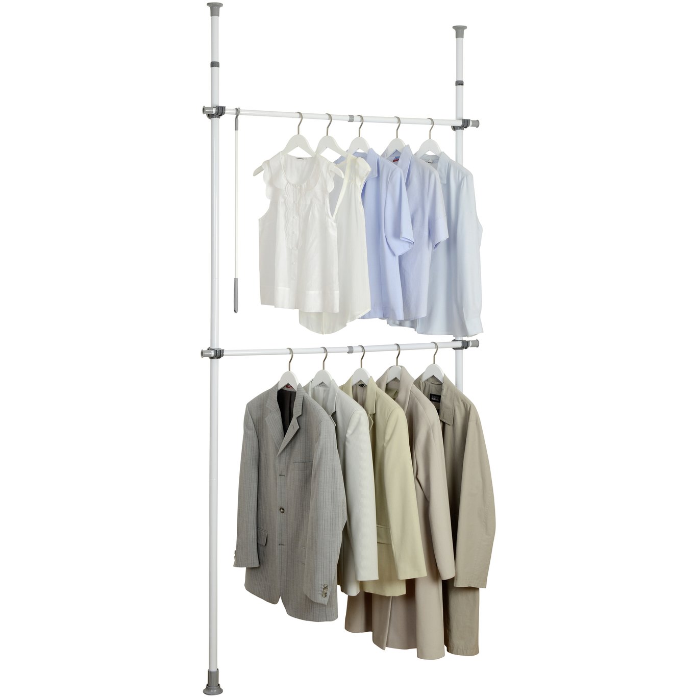 WENKO HERCULES ÅPENT GARDEROBESYSTEM BASIC WENKO HERCULES ÅPENT GARDEROBESYSTEM BASIC