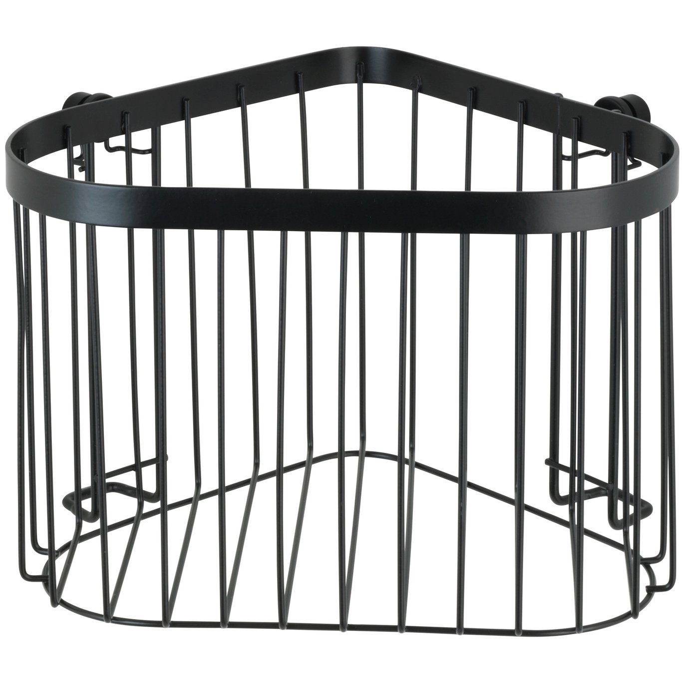 WENKO CLASSIC PLUS DUSJHYLLE HJØRNE SORT WENKO CLASSIC PLUS DUSJHYLLE HJØRNE SORT