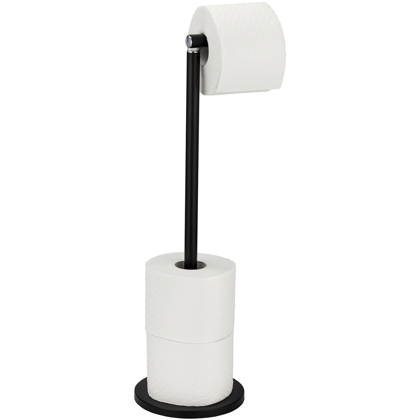 WENKO PAPIR- OG RESERVERULLHOLDER, SORT WENKO PAPIR- OG RESERVERULLHOLDER, SORT