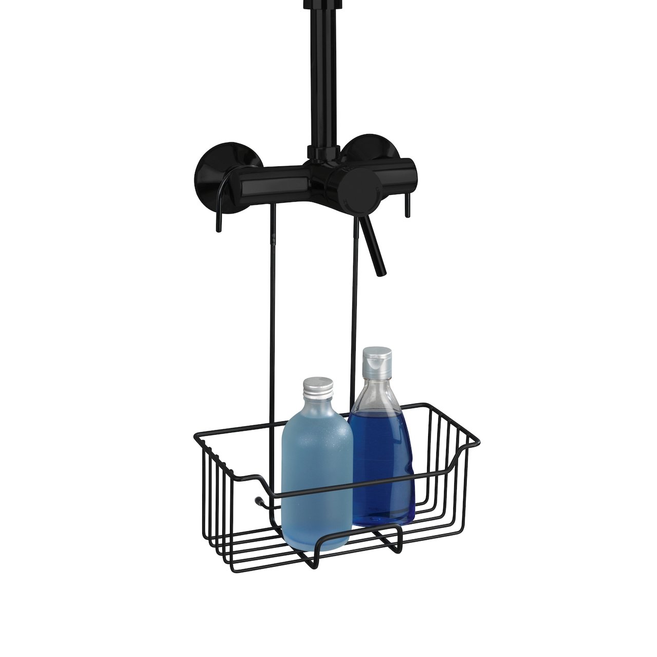 WENKO MILO SHOWERCADDY TIL TERMOSTAT MAT SORT WENKO MILO SHOWERCADDY TIL TERMOSTAT MAT SORT