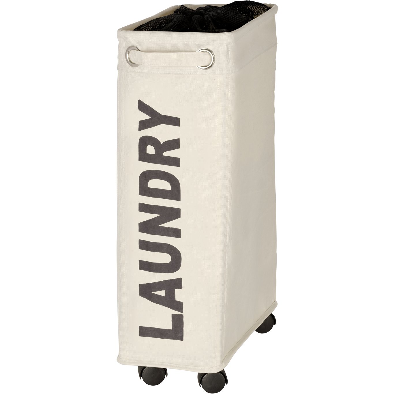 WENKO SKITTENTØYSKURV LAUNDRY LITEN BEIGE WENKO SKITTENTØYSKURV LAUNDRY LITEN BEIGE