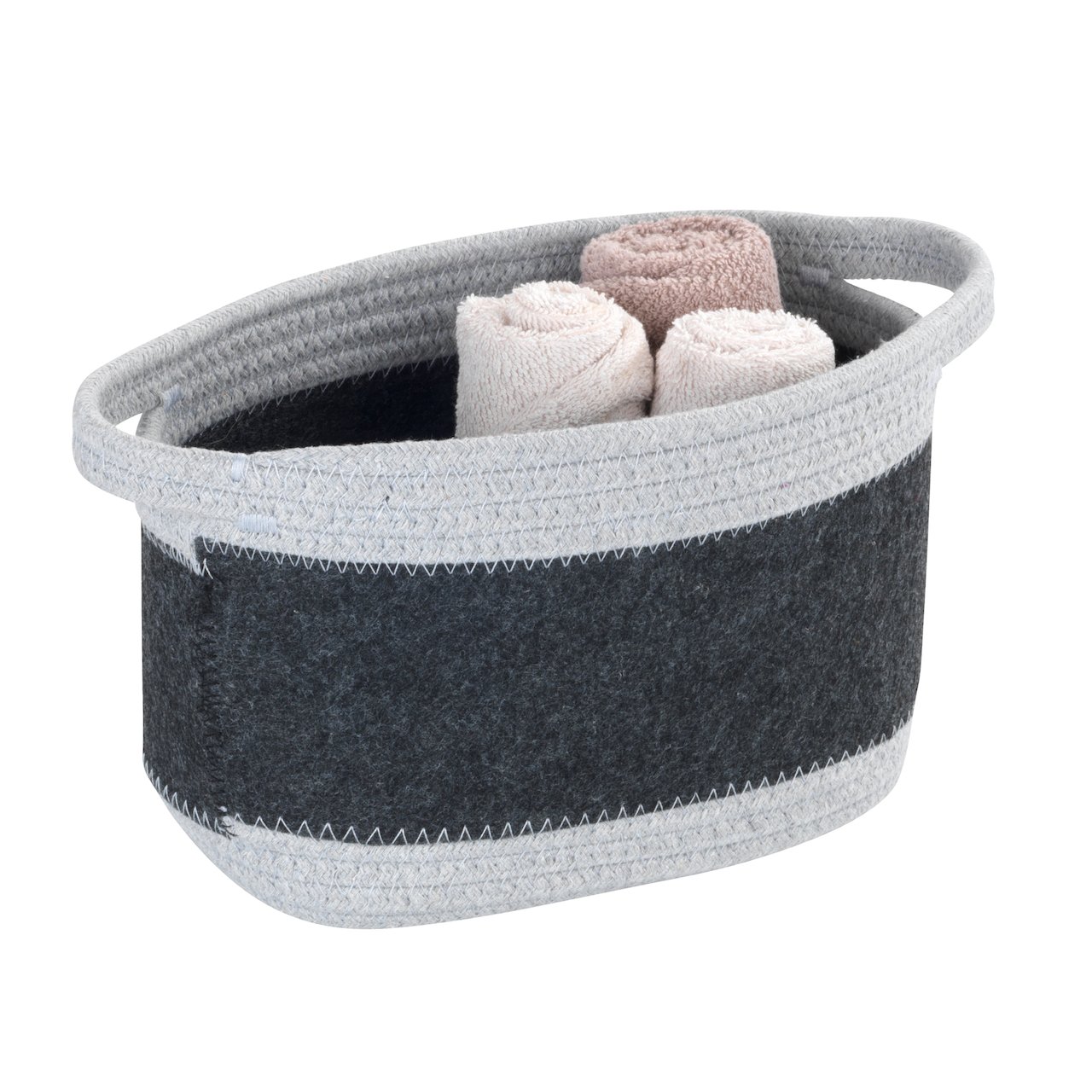 WENKO BEA OPPBEVARINGSKURV "M" MØRKEGRÅ WENKO BEA OPPBEVARINGSKURV "M" MØRKEGRÅ