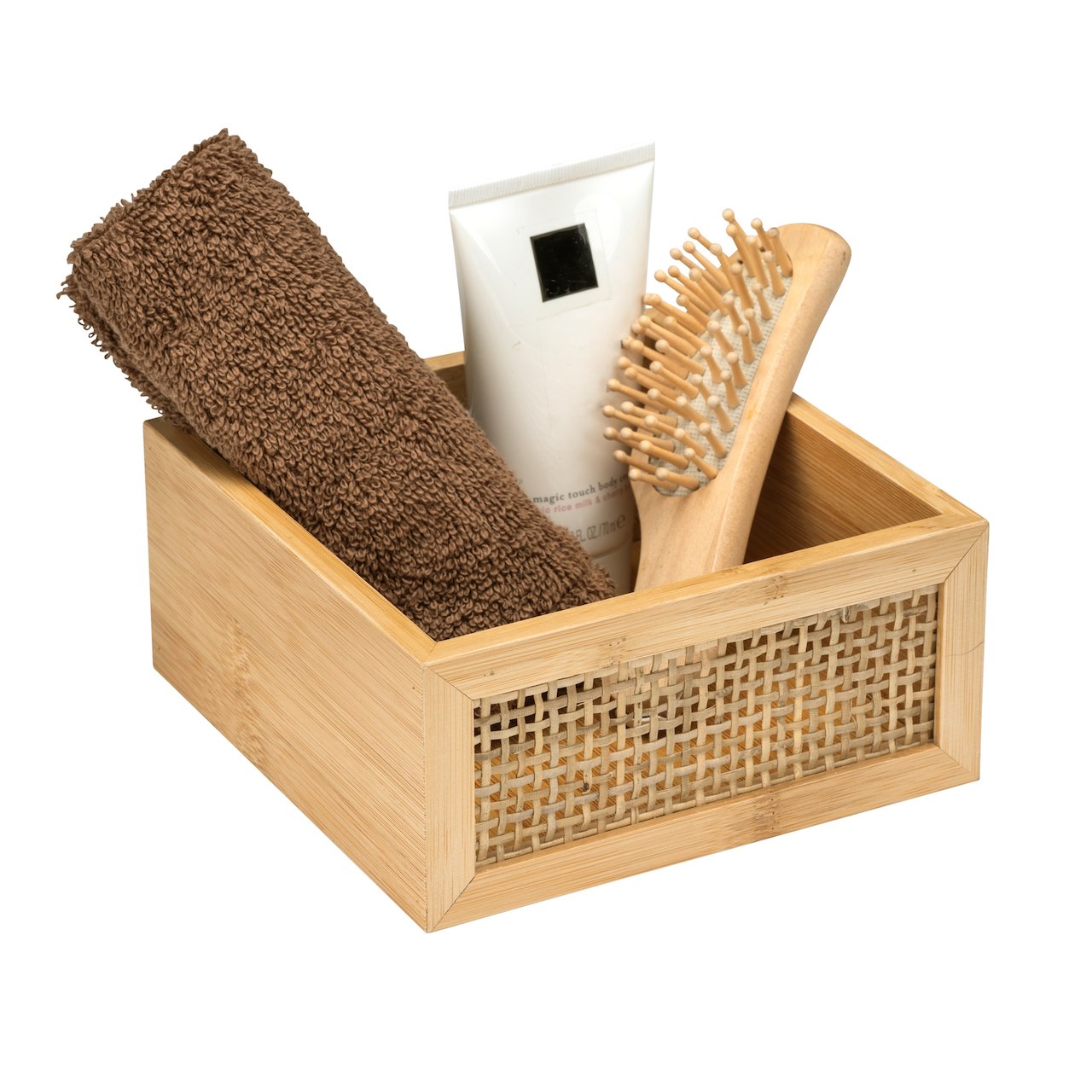 WENKO ALLEGRE BADEKURV "M" BAMBUS