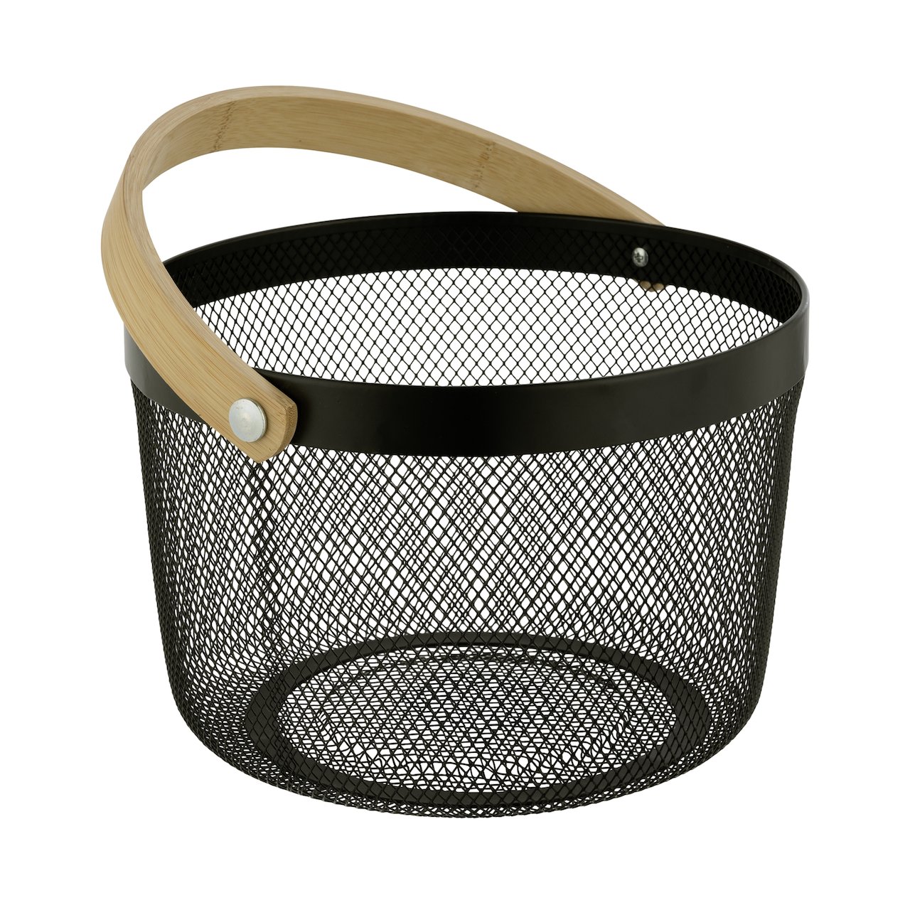 WENKO BAMBUSA KURV MED HÅNDTAK I BAMBUS