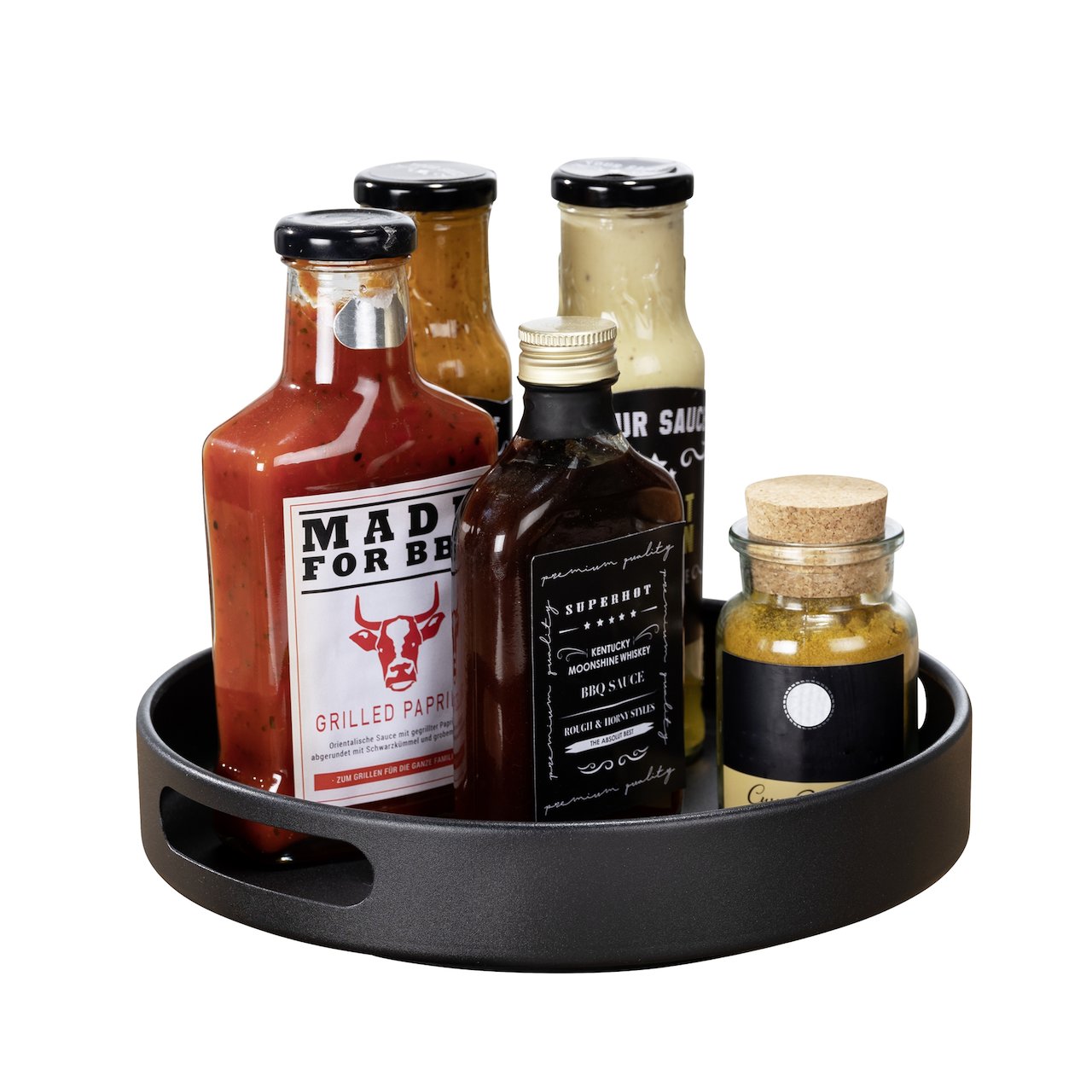 WENKO OUTDOOR SUSIE ROTERENDE SERVERINGSBRETT SORT WENKO OUTDOOR SUSIE ROTERENDE SERVERINGSBRETT SORT