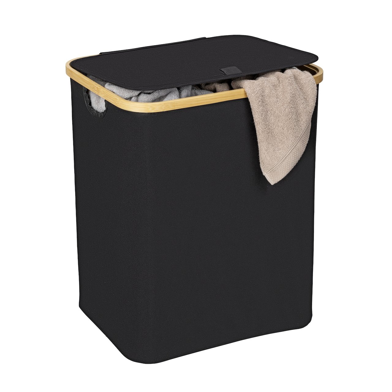 WENKO ECORI SKITTENTØYSKURV 68 LTR. SORT WENKO ECORI SKITTENTØYSKURV 68 LTR. SORT