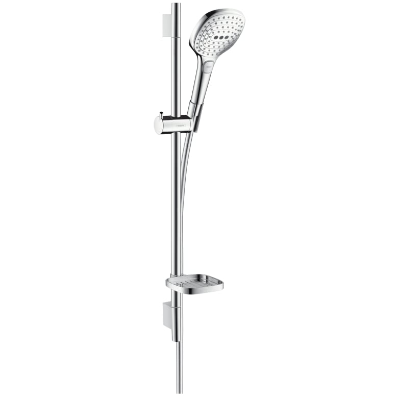HANSGROHE RAINDANCE SELECT E 120 DUSJSETT 65 CM HVIT/KROM HANSGROHE RAINDANCE SELECT E 120 DUSJSETT 65 CM HVIT/KROM
