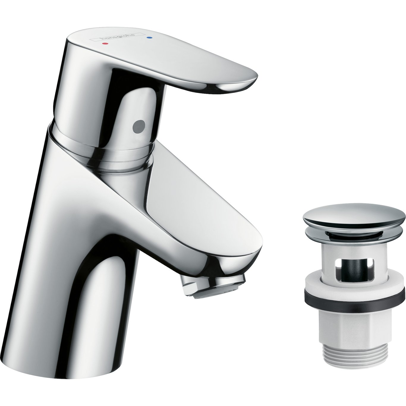 HANSGROHE FOCUS 70 1-GREPS SERVANTARMATUR M/BUNNVENTIL HANSGROHE FOCUS 70 1-GREPS SERVANTARMATUR M/BUNNVENTIL