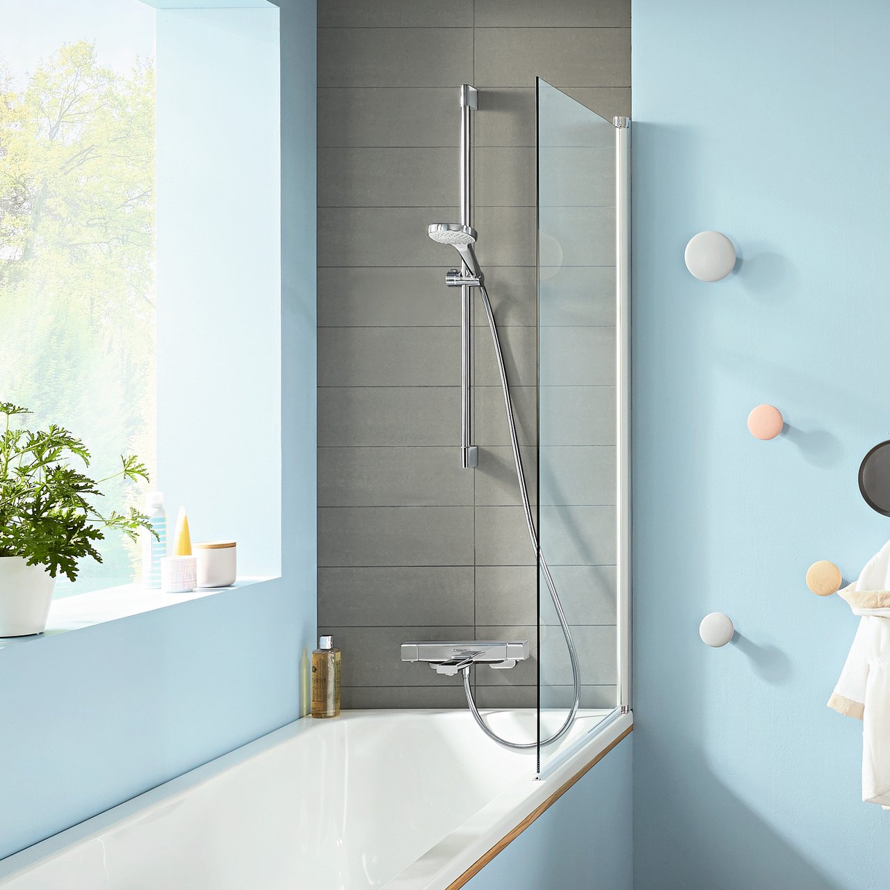 HANSGROHE CROMA SELECT S MULTI ECOSMART HÅNDDUSJ KROM HANSGROHE CROMA SELECT S MULTI ECOSMART HÅNDDUSJ KROM