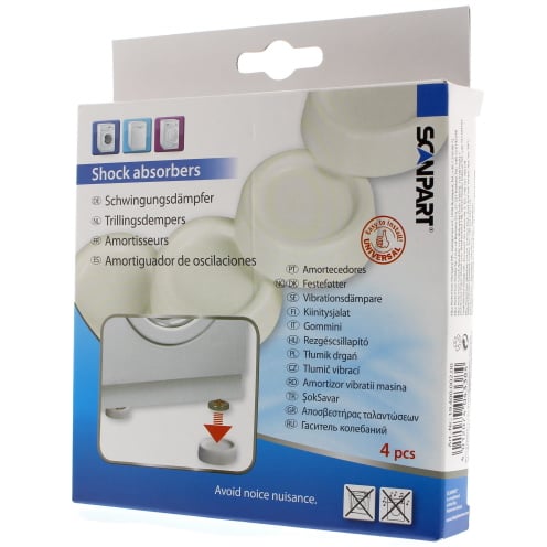 VIBRASJONSDEMPERE VASKEMASKIN 4PK. VIBRASJONSDEMPERE VASKEMASKIN 4PK.