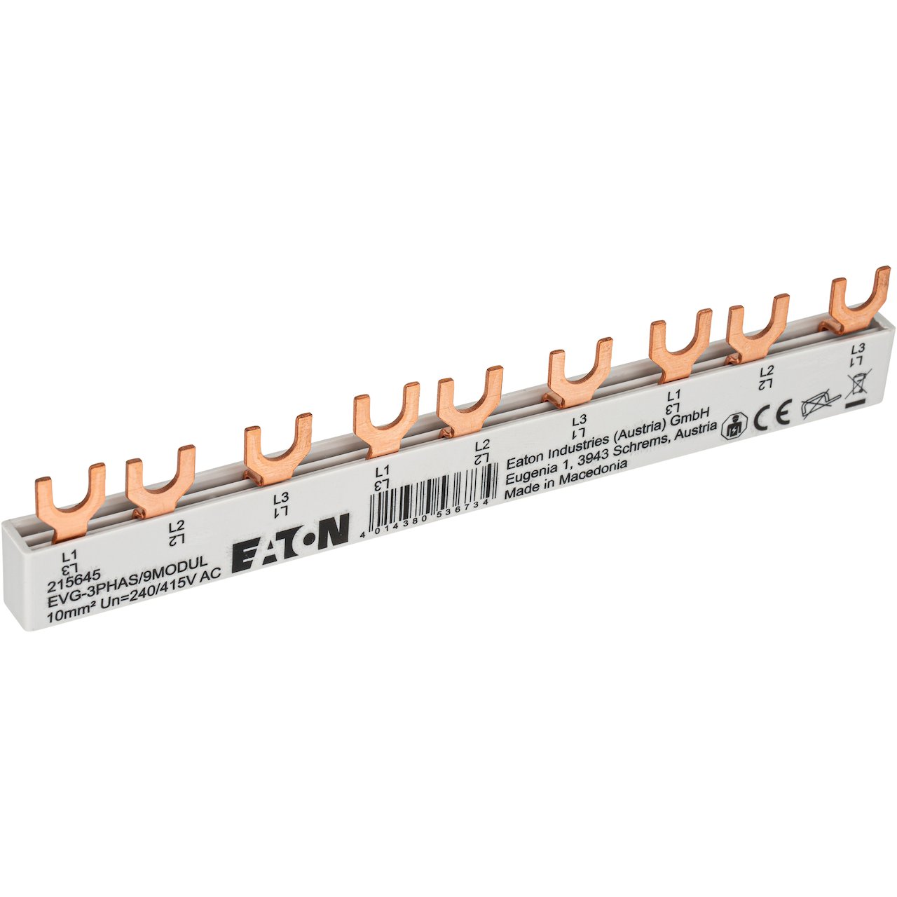 EATON SAMLESKINNE 3 FAS 1 2 3 POL 9MOD EATON SAMLESKINNE 3 FAS 1 2 3 POL 9MOD