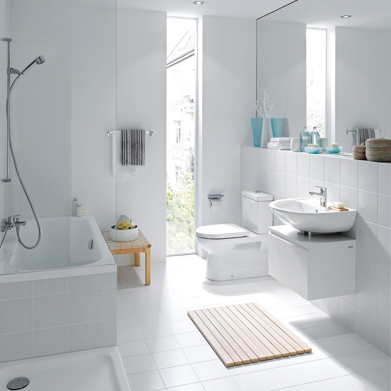 LAUFEN PRO B DELVIS NEDFELT SERVANT 56X44 CM HVIT LAUFEN PRO B DELVIS NEDFELT SERVANT 56X44 CM HVIT