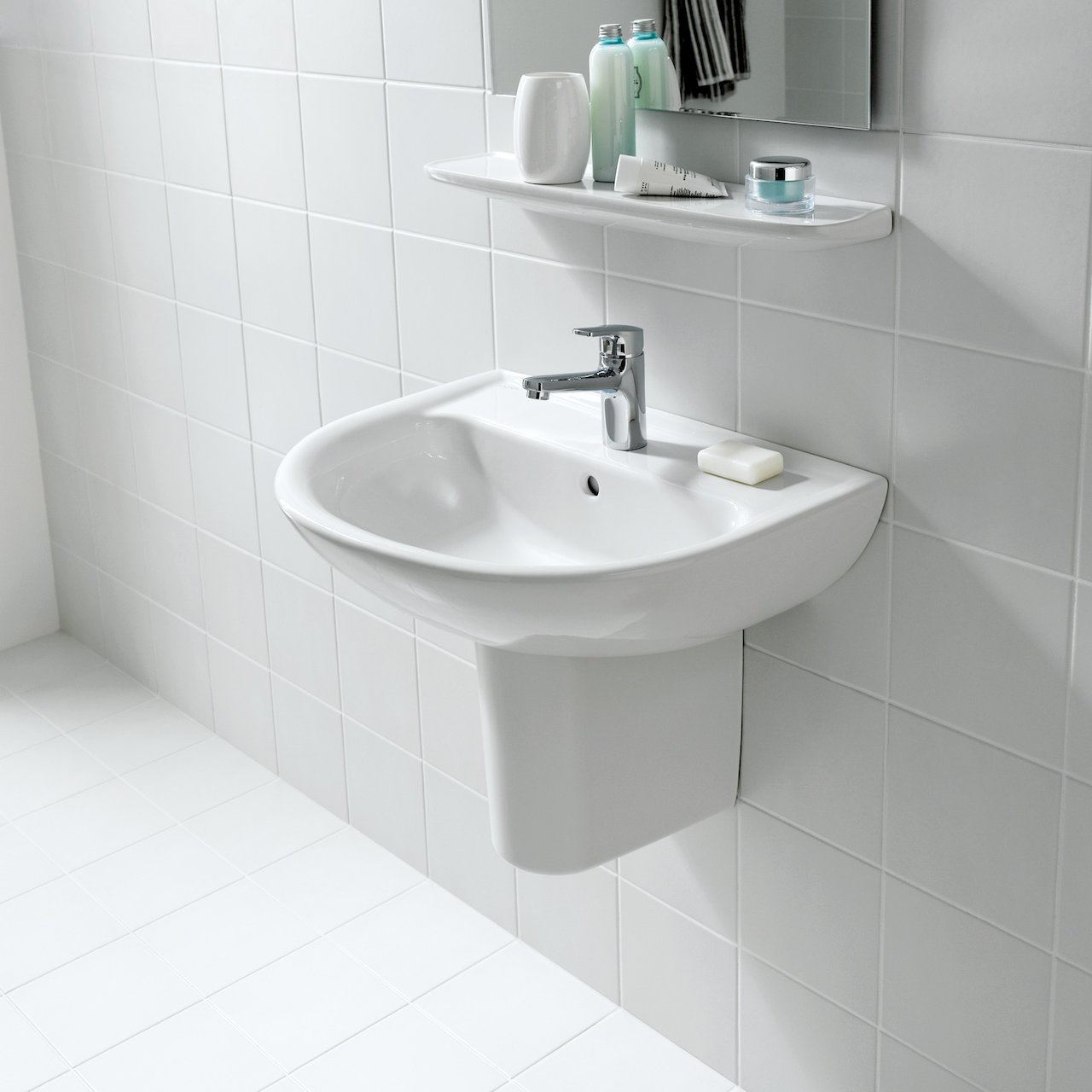 LAUFEN PRO A/LUA HALVSØYLE HVIT LAUFEN PRO A/LUA HALVSØYLE HVIT