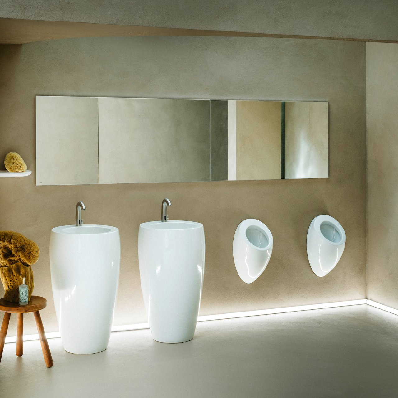 LAUFEN IL BAGNO ALESSI URINAL MED VANNLÅS & LOKK 32,5X29 CM LCC HVIT LAUFEN IL BAGNO ALESSI URINAL MED VANNLÅS & LOKK 32,5X29 CM LCC HVIT