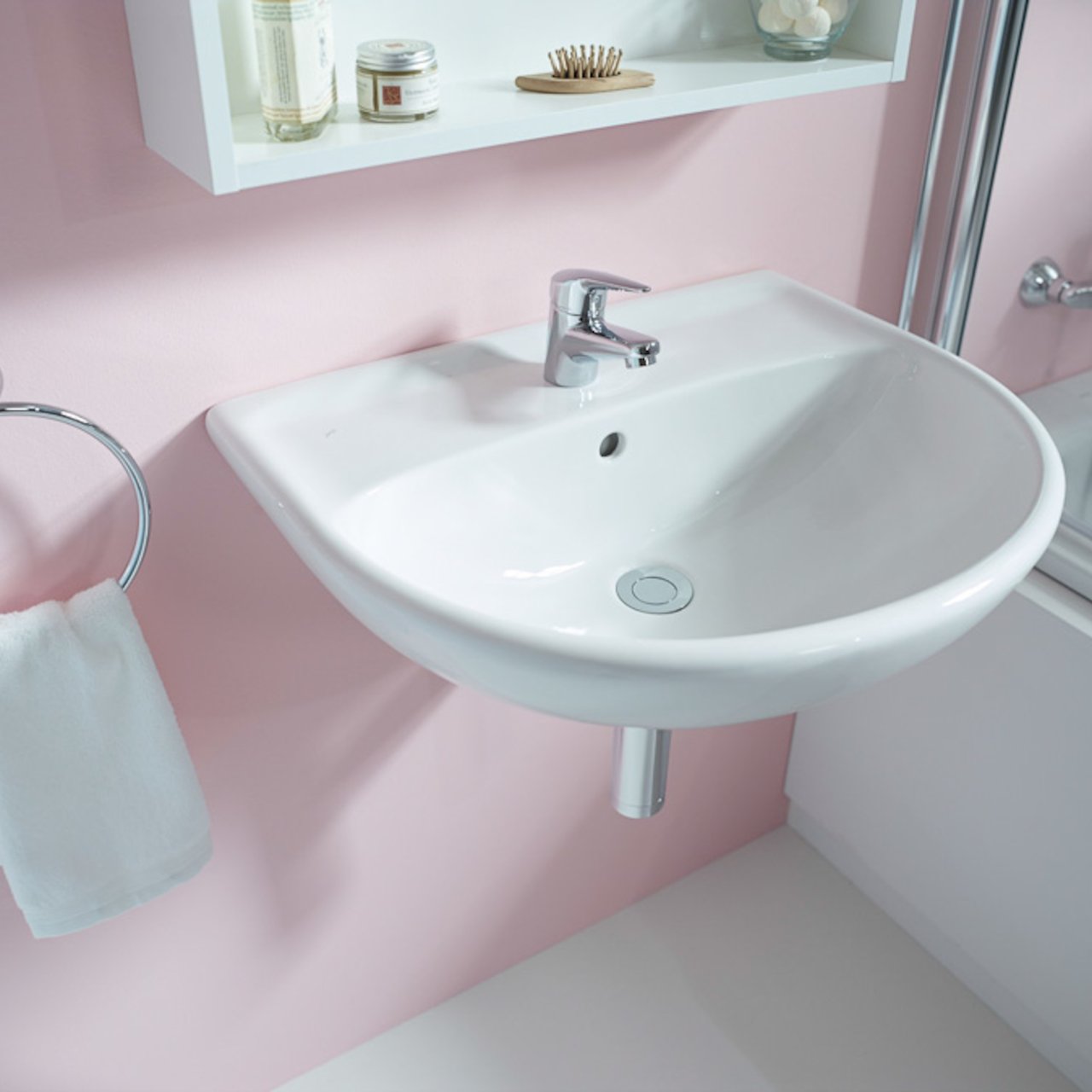 JIKA LYRA PLUS SERVANT 40X31 CM VENSTRE HVIT JIKA LYRA PLUS SERVANT 40X31 CM VENSTRE HVIT