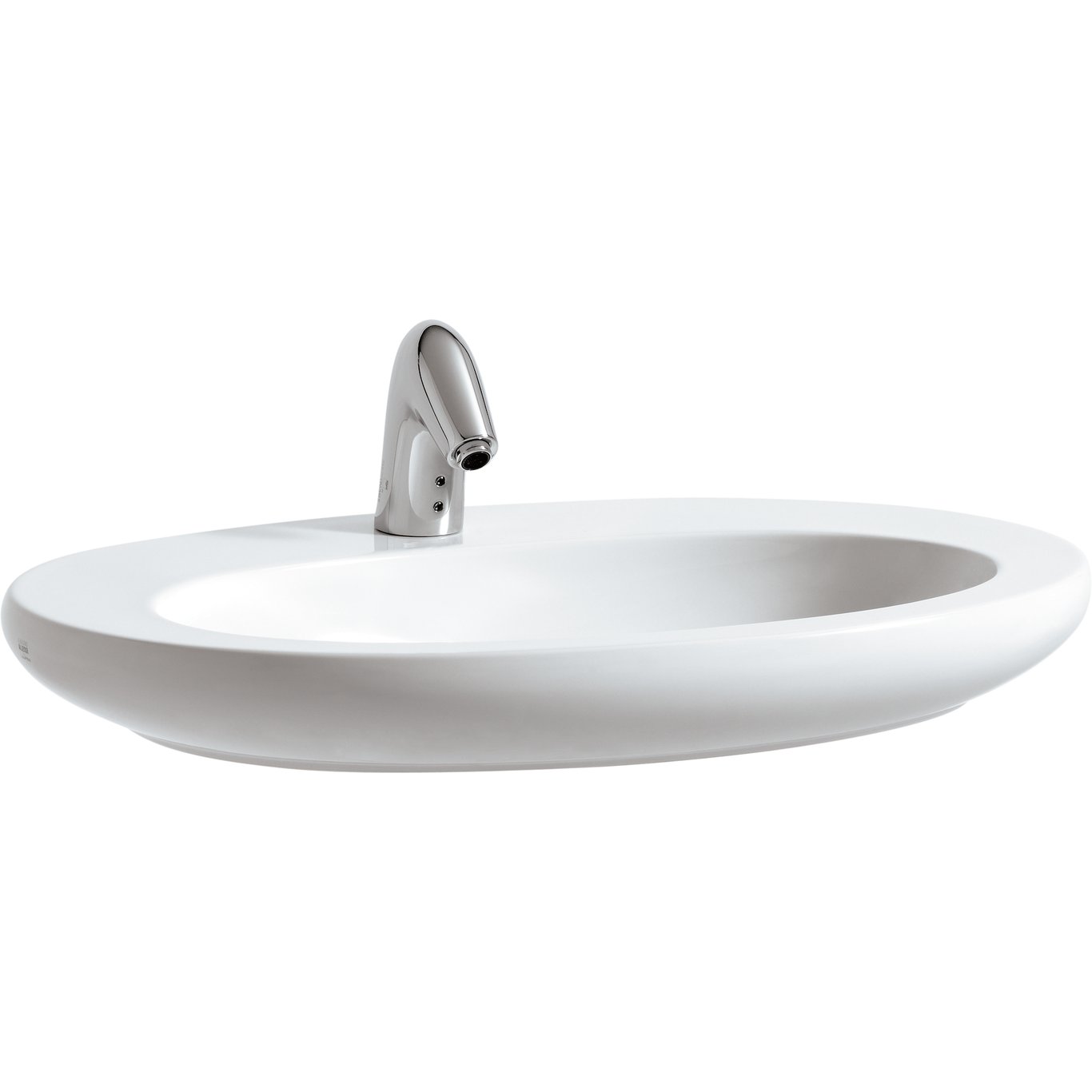 LAUFEN ALESSI ONE BOLLESERVANT 75X52 CM M/ MONTERINGSETT LAUFEN ALESSI ONE BOLLESERVANT 75X52 CM M/ MONTERINGSETT
