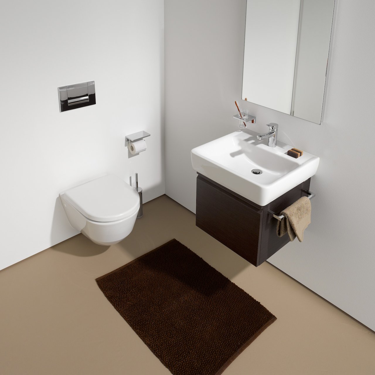LAUFEN PRO SERVANTSKAP 38 CM VENSTRE WENGE LAUFEN PRO SERVANTSKAP 38 CM VENSTRE WENGE