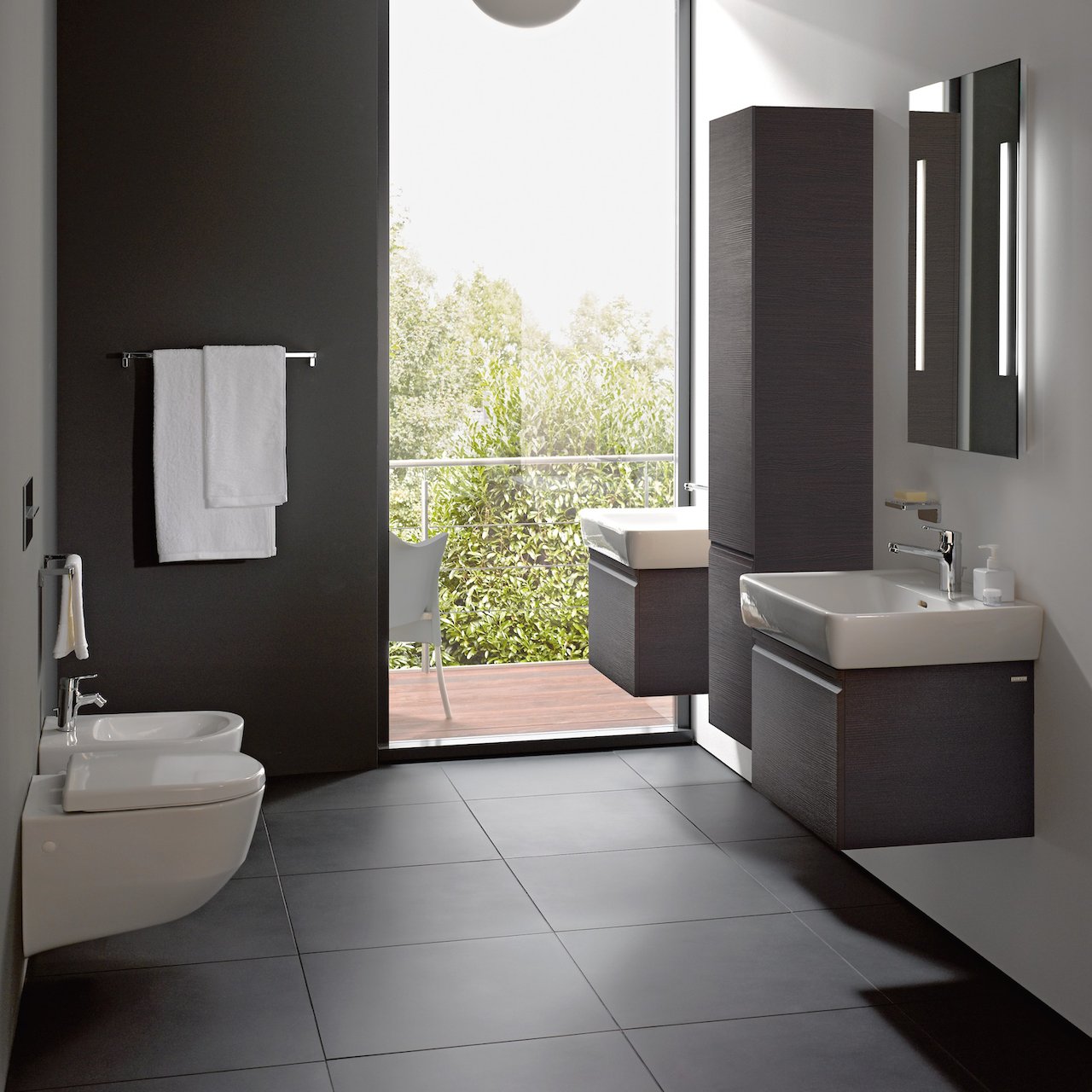 LAUFEN PRO SERVANTSKAP 52 CM 1 SKUFF & 1 INNVENDIG SKUFF WENGE LAUFEN PRO SERVANTSKAP 52 CM 1 SKUFF & 1 INNVENDIG SKUFF WENGE