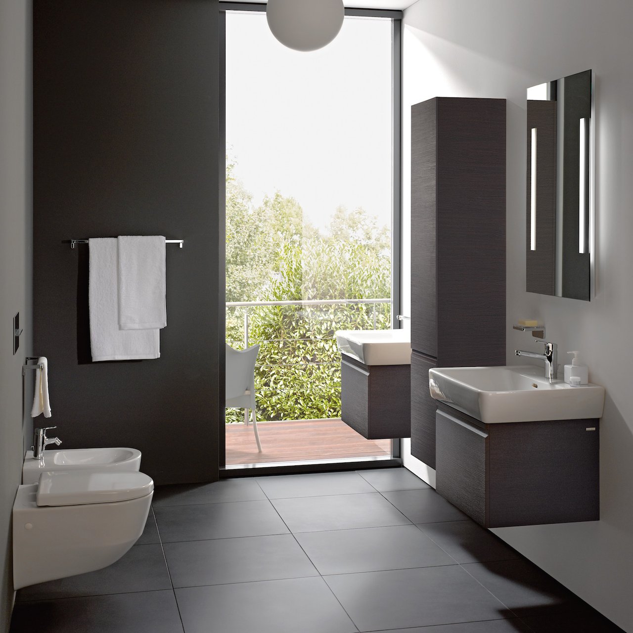 LAUFEN PRO SERVANTSKAP 57 CM 1 SKUFF & INNVENDIG SKUFF WENGE LAUFEN PRO SERVANTSKAP 57 CM 1 SKUFF & INNVENDIG SKUFF WENGE