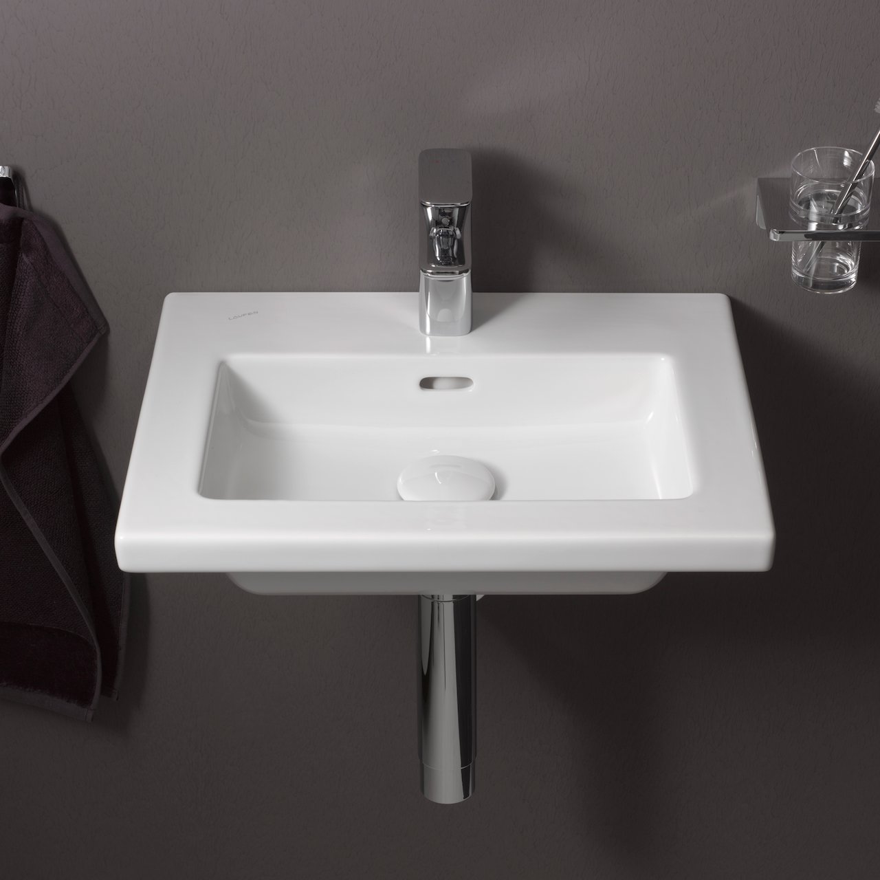 LAUFEN LIVING SQUARE SERVANT 65X48 CM GLATT UNDERSIDE HVIT LAUFEN LIVING SQUARE SERVANT 65X48 CM GLATT UNDERSIDE HVIT