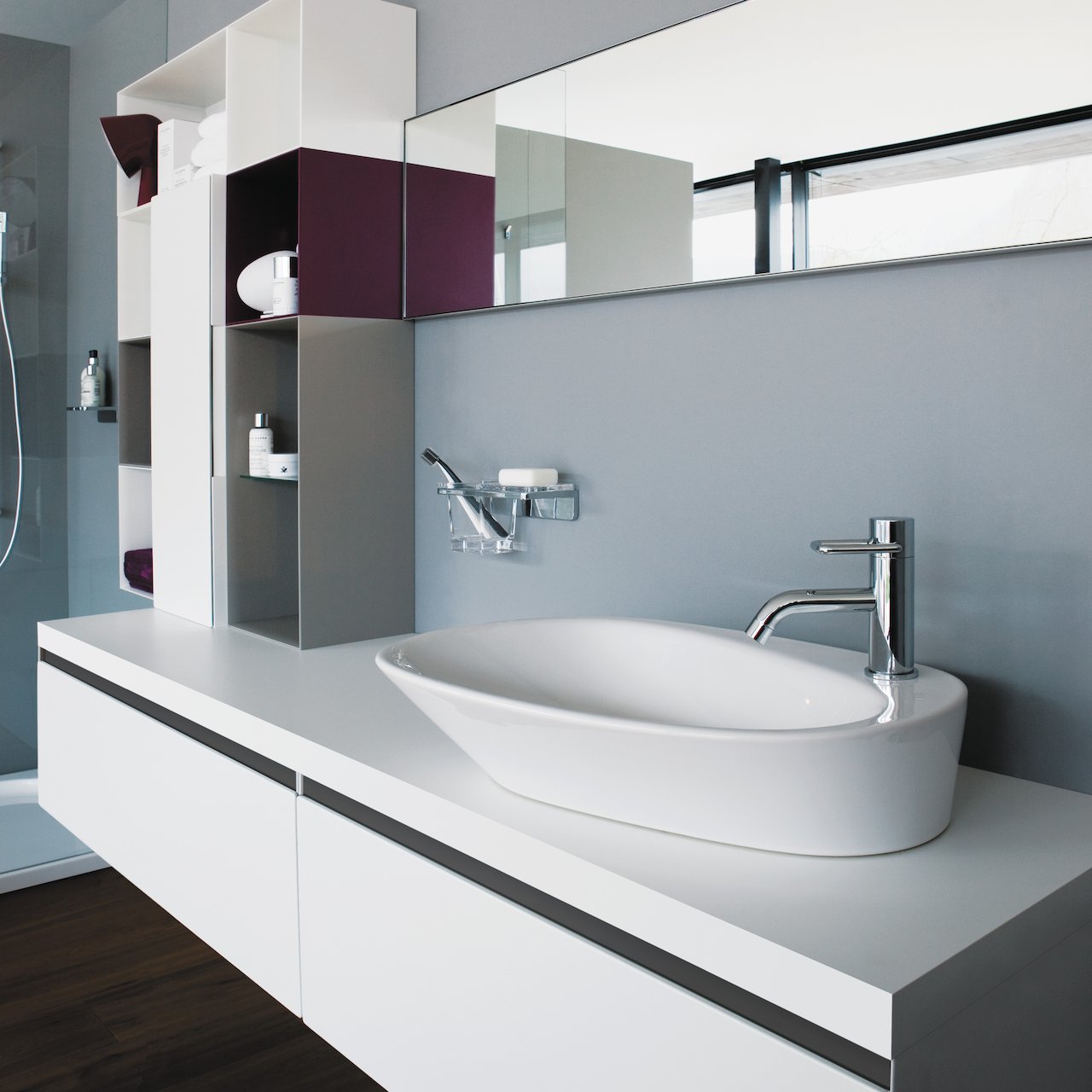 LAUFEN PALOMBA SERVANT 60X40 CM HØYRE HVIT LAUFEN PALOMBA SERVANT 60X40 CM HØYRE HVIT