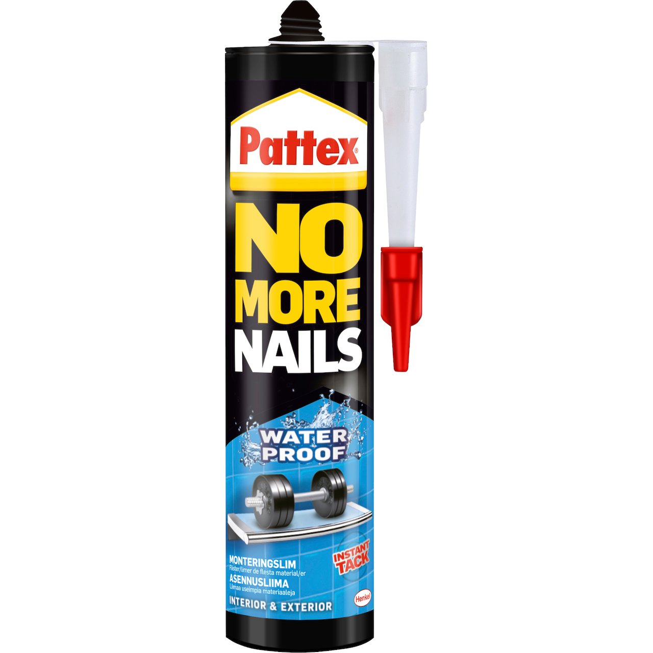 PATTEX NO MORE NAILS INDOOR & OUTDOOR 280ML PATTEX NO MORE NAILS INDOOR & OUTDOOR 280ML