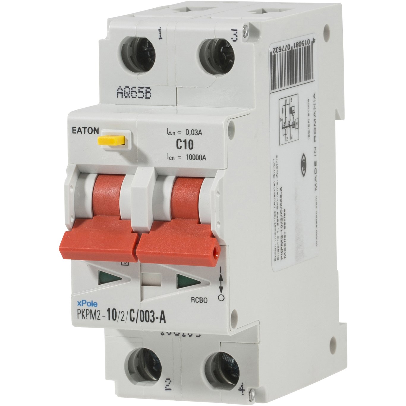 EATON PKPM2 10A/2POL/30MA-A-VARIANT EATON PKPM2 10A/2POL/30MA-A-VARIANT