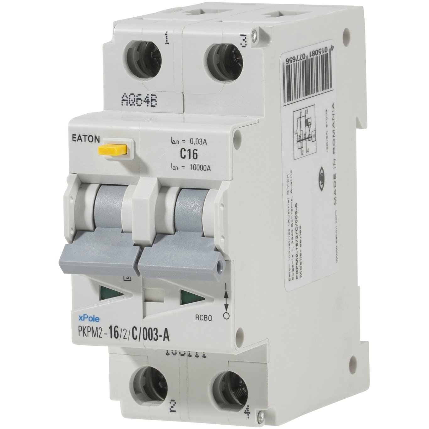 EATON PKPM2 16A/2POL/30MA-A-VARIANT EATON PKPM2 16A/2POL/30MA-A-VARIANT