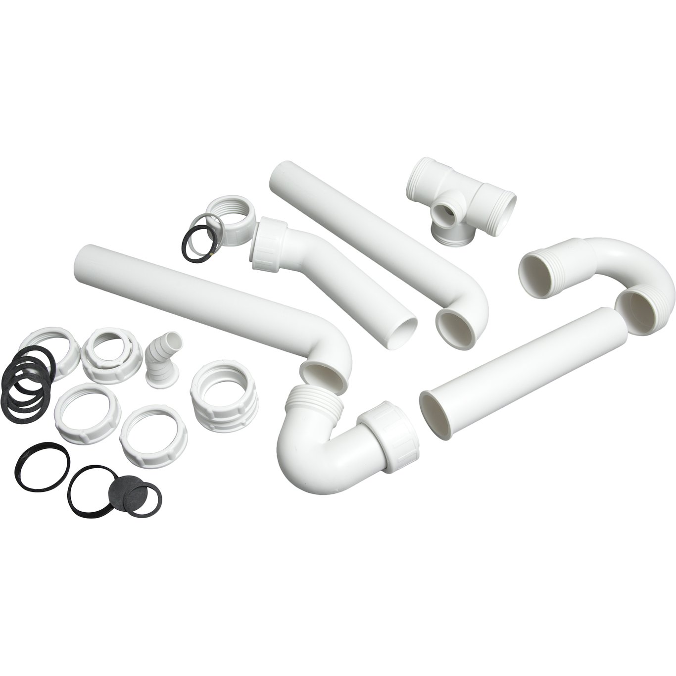 KJØKKENVANNLÅS DOBBEL 1 1/2" X 40MM KJØKKENVANNLÅS DOBBEL 1 1/2" X 40MM