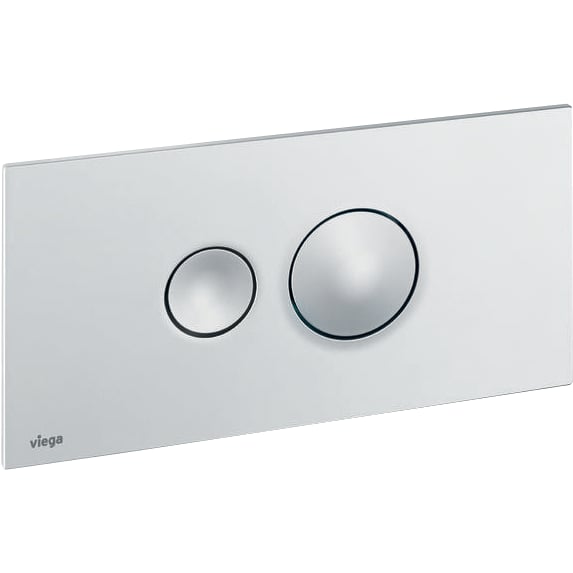 VIEGA BETJENINGSPLATE VISIGN FOR STYLE10 HVIT VANNRETT MONTERING