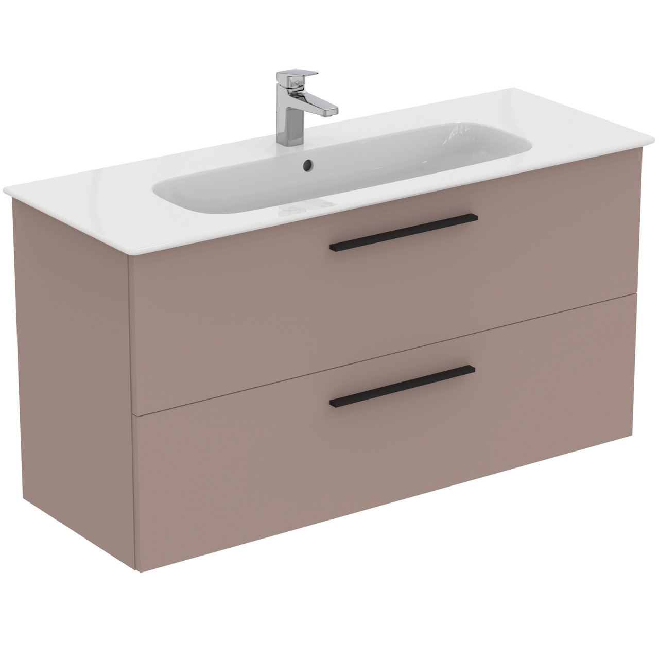 IDEAL STANDARD I.LIFE A BADEROMSMØBEL 1240X460 GREIGE MATT M/SORT HÅNDTAK IDEAL STANDARD I.LIFE A BADEROMSMØBEL 1240X460 GREIGE MATT M/SORT HÅNDTAK