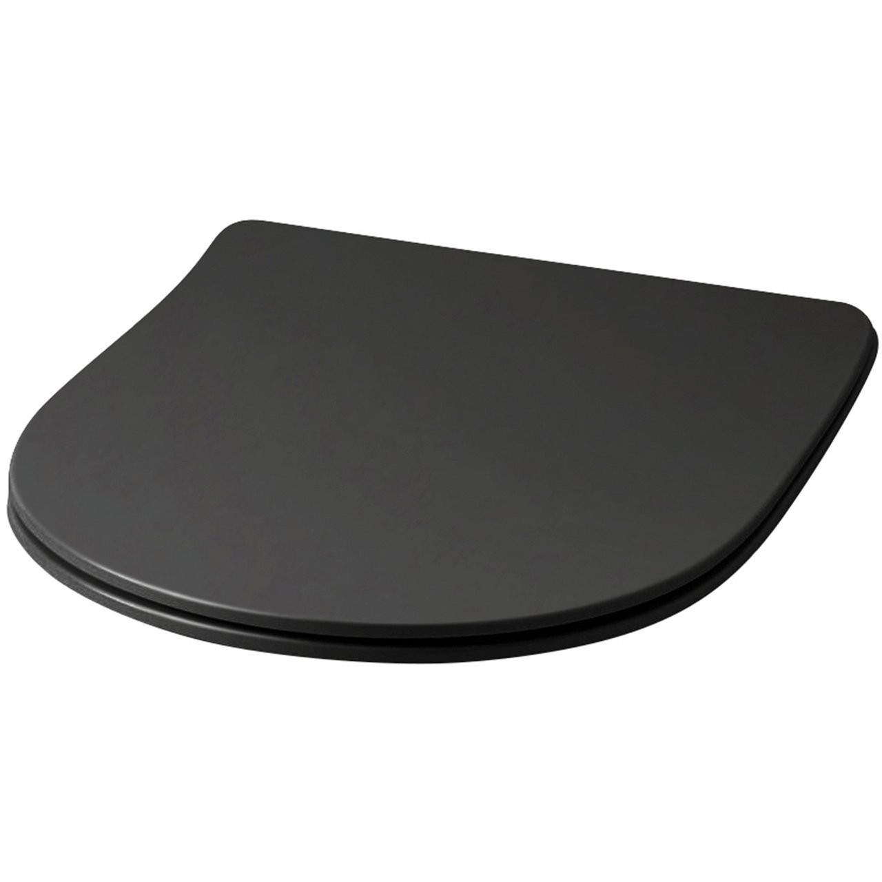 LAVABO FLO/FILE 2.0/GLOMP SLIM TOALETTSETE M/SOFT CLOSE (RAY) MATT SORT LAVABO FLO/FILE 2.0/GLOMP SLIM TOALETTSETE M/SOFT CLOSE (RAY) MATT SORT