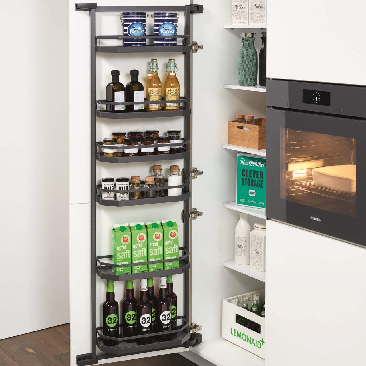 KESSEBÖHMER YOUBOXX- SETT 1 BOKS ANTRASITT