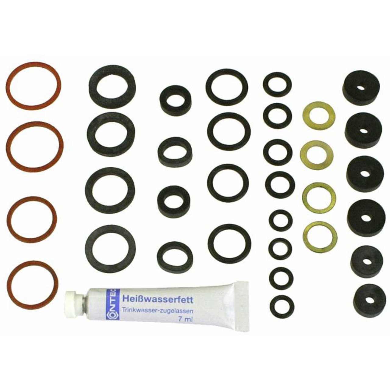 CORNAT O-RINGS ARMATURSETT 34 STK SORT