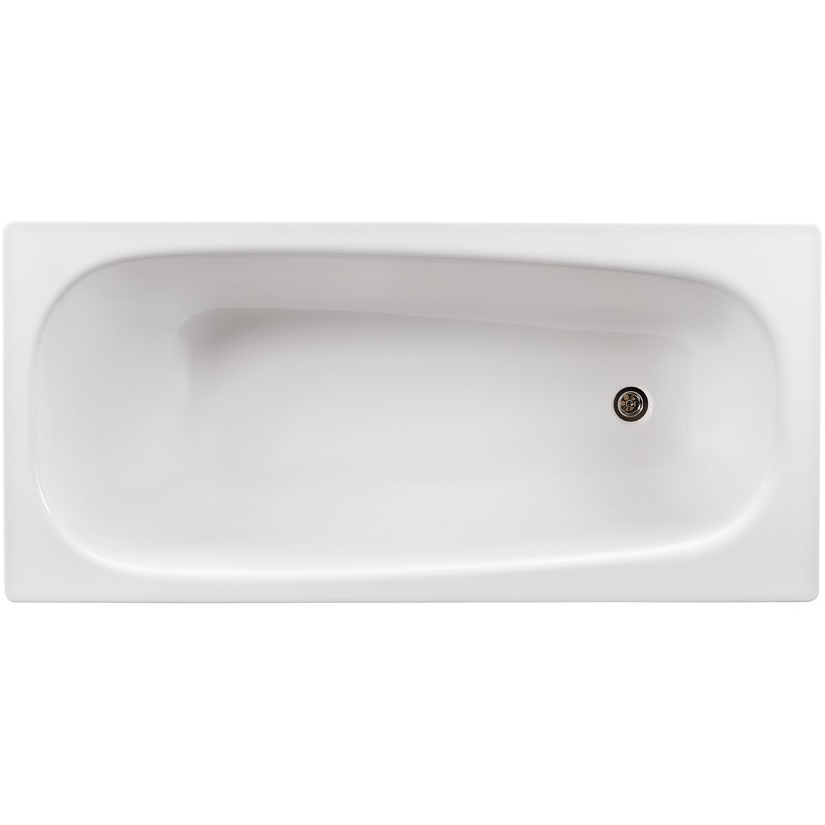 GUSTAVSBERG 1400 BADEKAR U/FRONT OG BENSETT 1400X700 HVIT