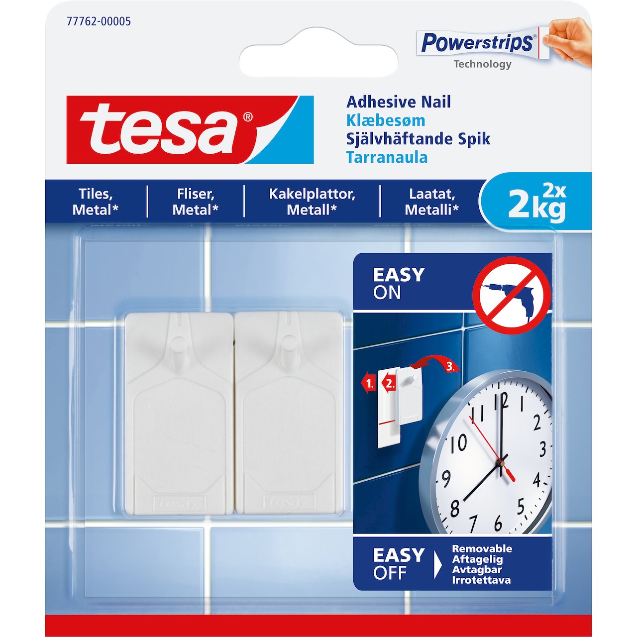 TESA LIMSPIKER FLIS OG METALL 2X2KG TESA LIMSPIKER FLIS OG METALL 2X2KG