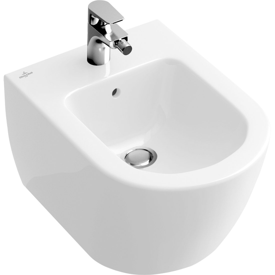 VILLEROY & BOCH SUBWAY 2.0 VEGGHENGT BIDÉ, HVIT ALPIN VILLEROY & BOCH SUBWAY 2.0 VEGGHENGT BIDÉ, HVIT ALPIN