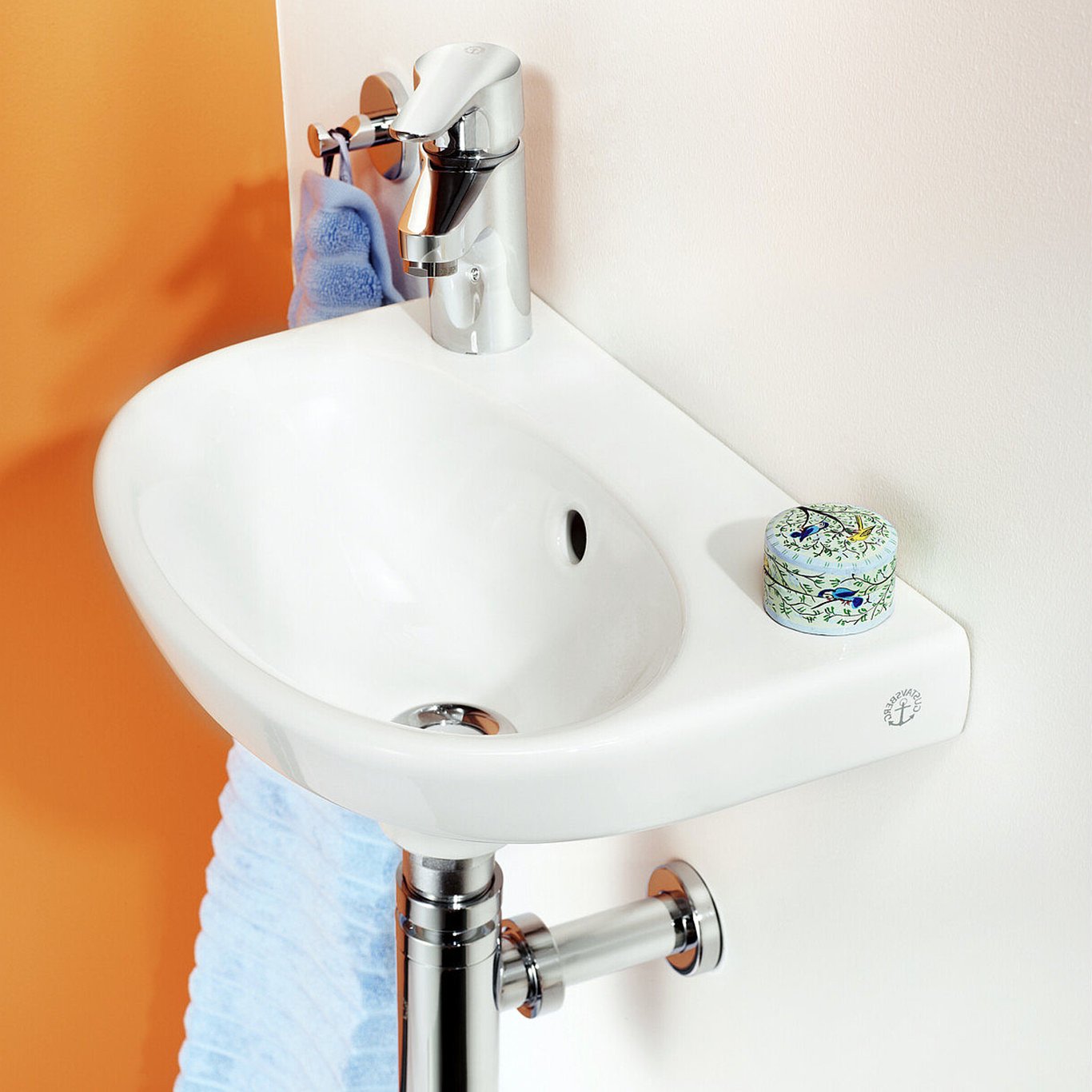 GUSTAVSBERG NAUTIC 5540 SERVANT 40X27CM VENSTRE