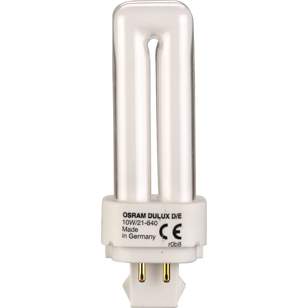 OSRAM DULUX SPAREPÆRE D/E 18W / 21-840 G24Q2 4 PIN OSRAM DULUX SPAREPÆRE D/E 18W / 21-840 G24Q2 4 PIN