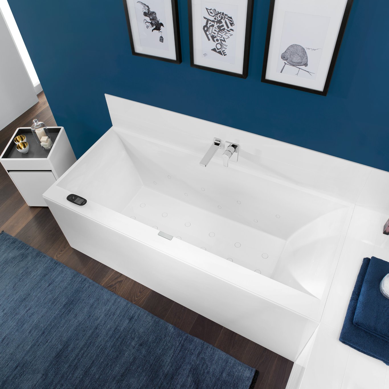 V&B SQUARO EDGE 12 BADEKAR 170X75 FOR INNBYGGING MED AVLØPSSETT I KROM V&B SQUARO EDGE 12 BADEKAR 170X75 FOR INNBYGGING MED AVLØPSSETT I KROM