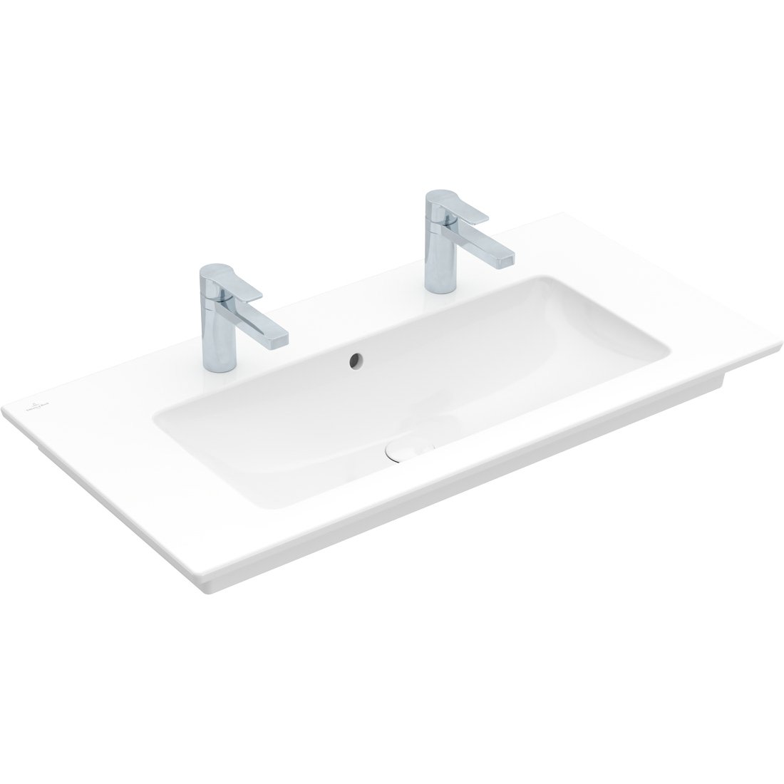 VILLEROY & BOCH VENTICELLO DOBBELSERVANT 100X50 CM