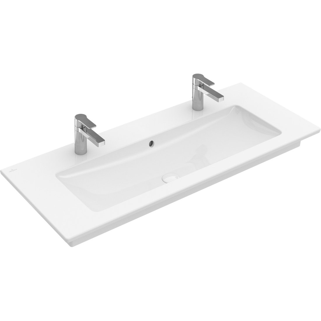 VILLEROY & BOCH VENTICELLO DOBBELSERVANT 120X50 CM VILLEROY & BOCH VENTICELLO DOBBELSERVANT 120X50 CM